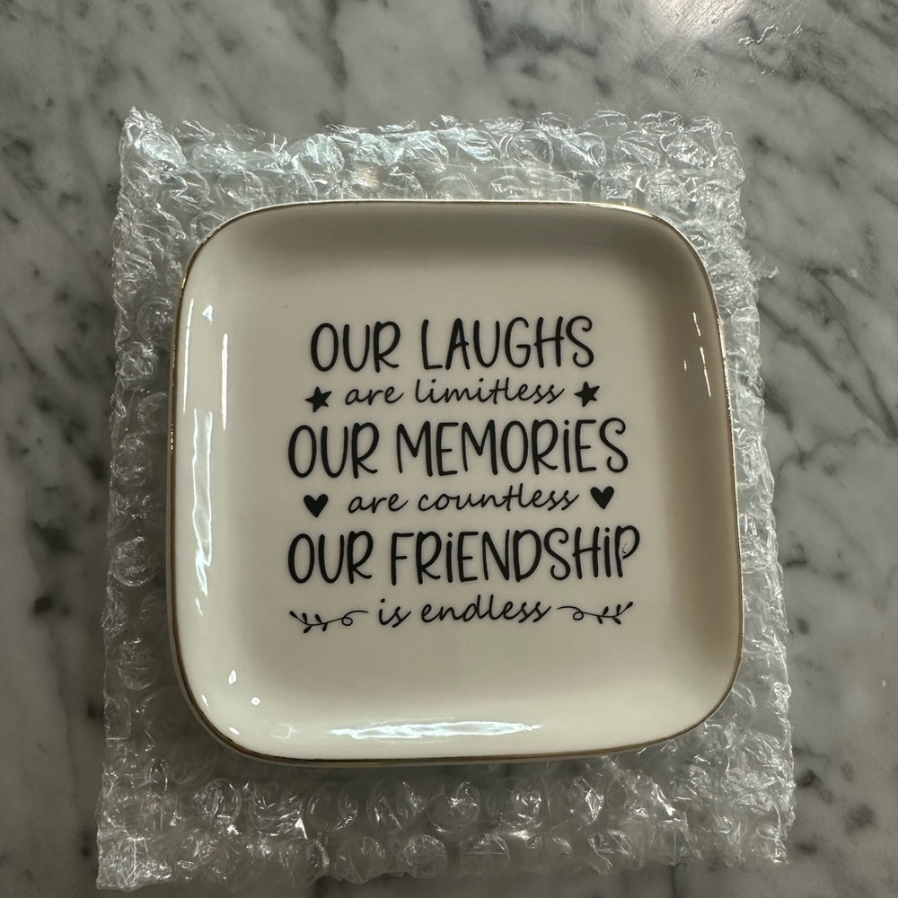 White Ceramic Soap Dish